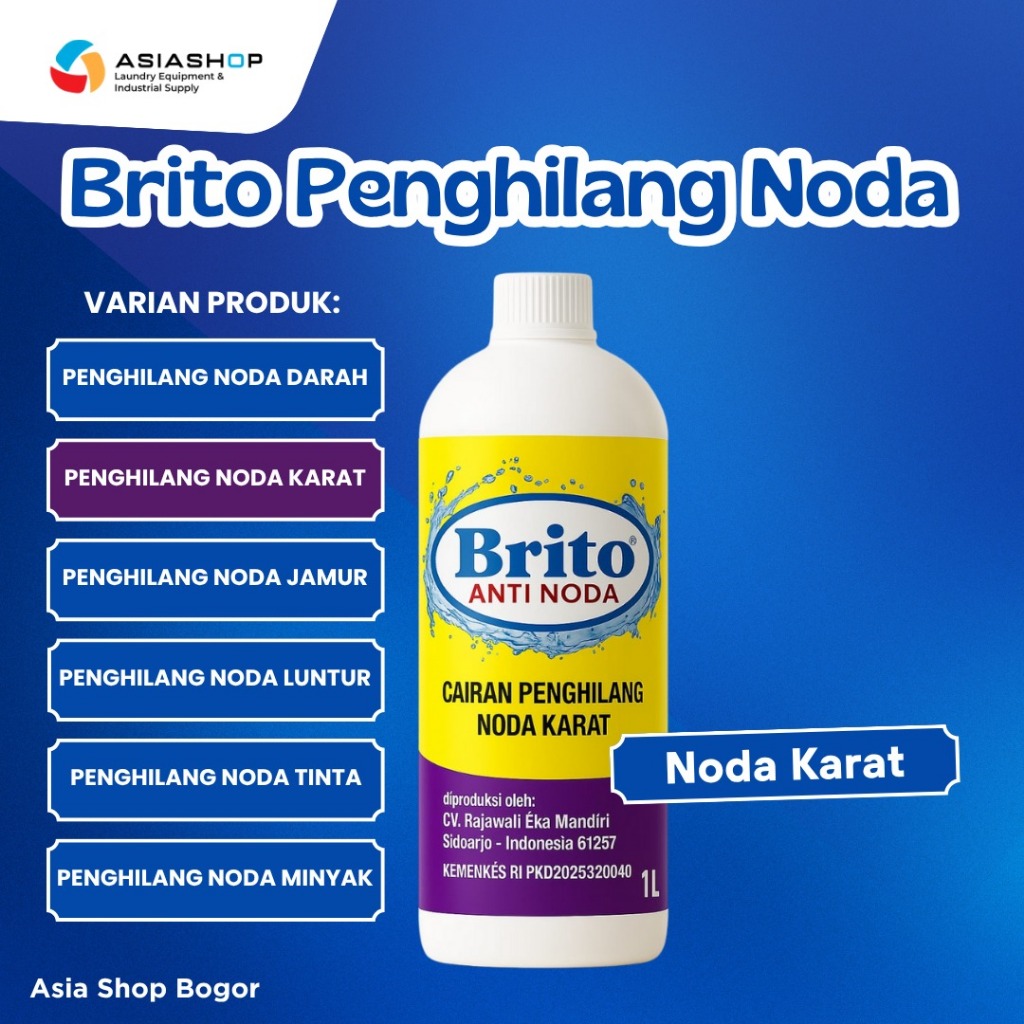 Brito Penghilang Noda Karat-KHUSUS PULAU JAWA