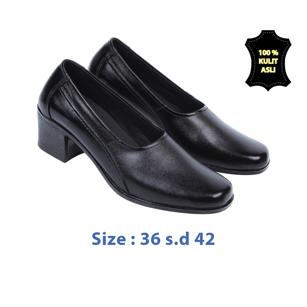 Zeintin - Sepatu Pantofel Wanita Zeintin Sepatu Wanita Kulit Sepatu Formal Kasual BJ
