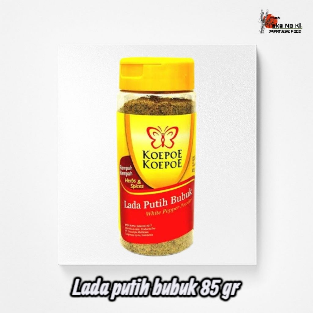 

LADA PUTIH BUBUK CAP KUPU KUPU | LADA PUTIH BUBUK CAP KOEPOE KOEPOE