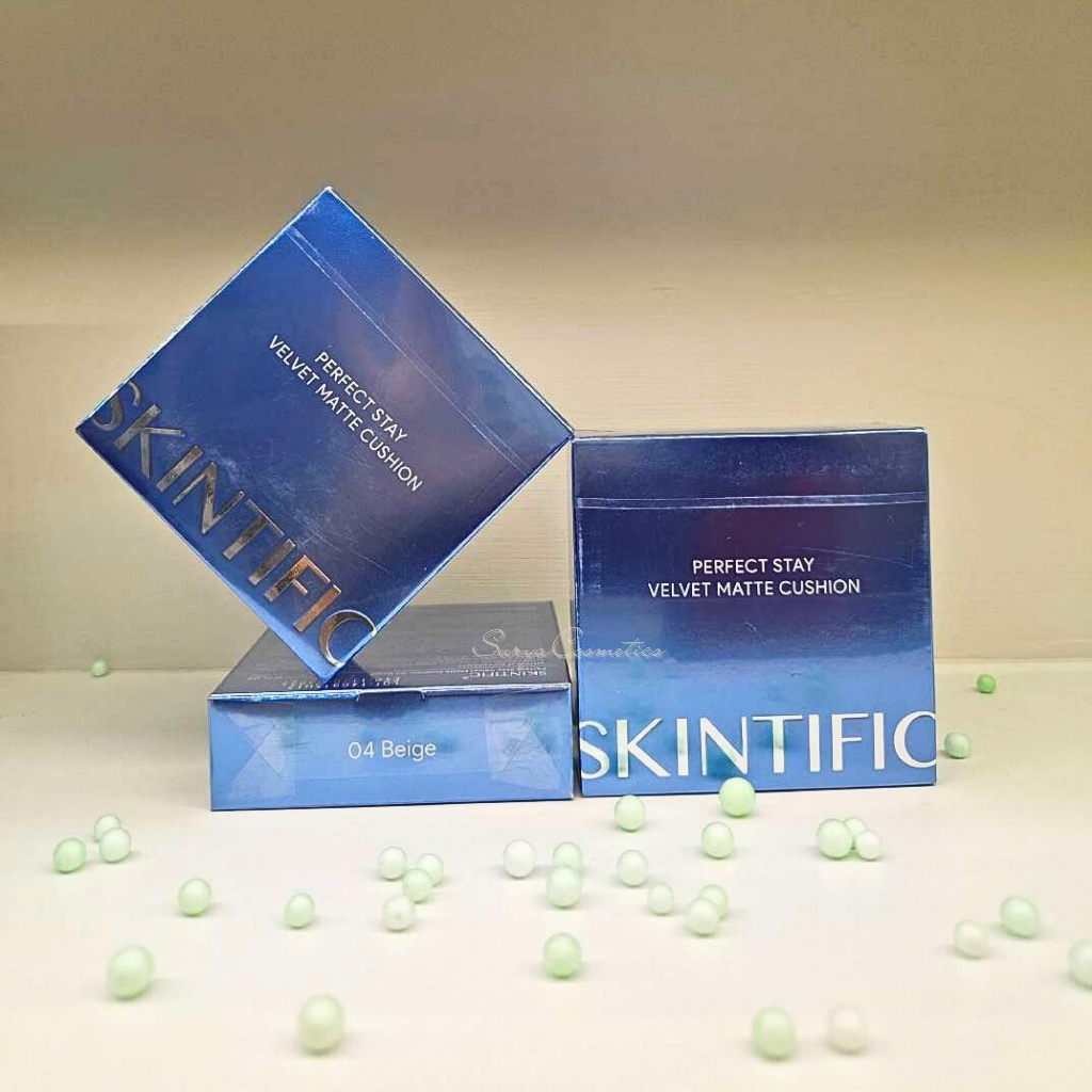 SKINTIFIC - VELVET CUSHION / CUSHION SKINTIFIC / BEDAK WAJAH