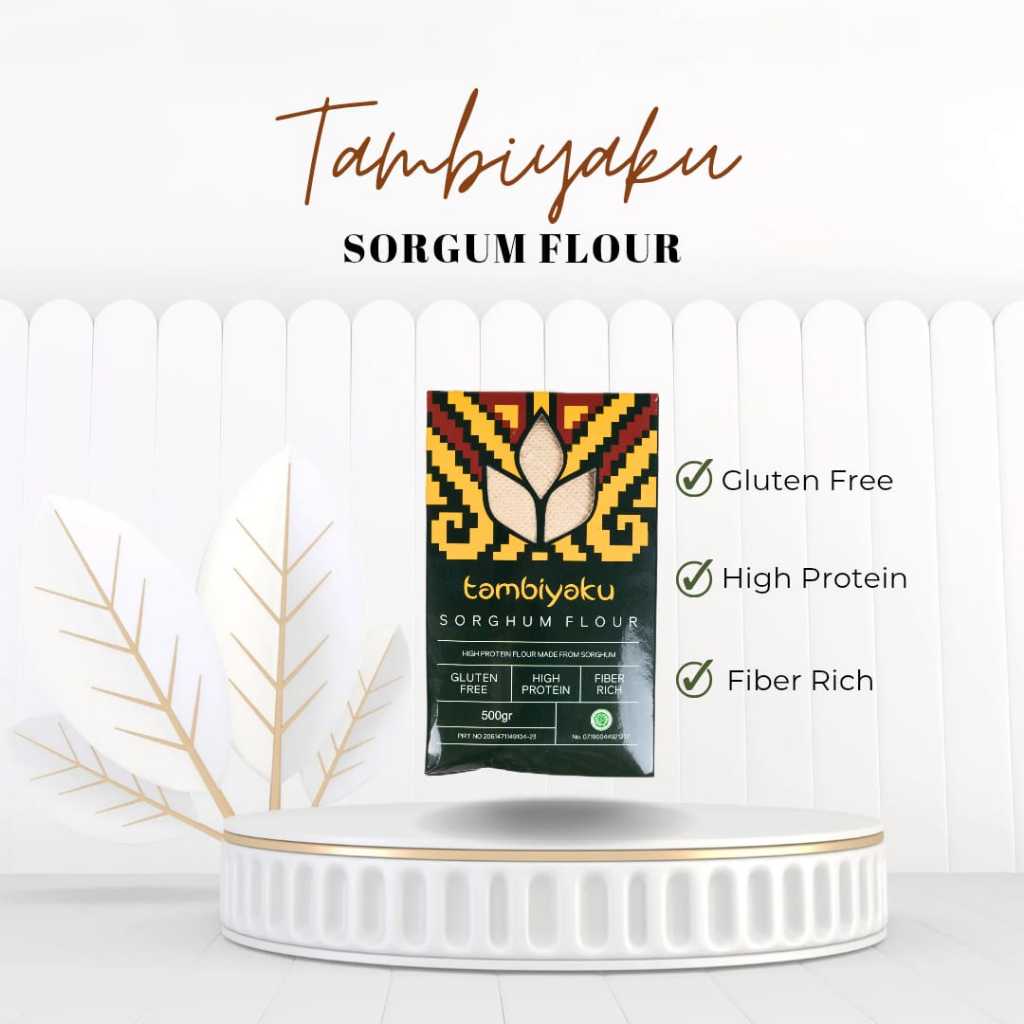 

Tambiyaku Tepung Sorgum 500gr - Gluten Free High Protein & Fiber Rich Cocok untuk Diabetes & Gula Darah Stabil
