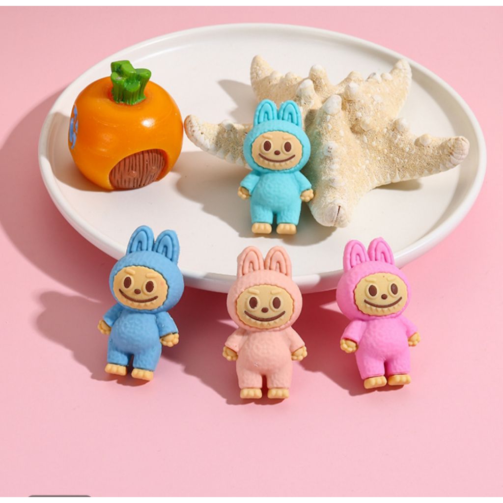 

penghapus kartun lucu labubu 3D