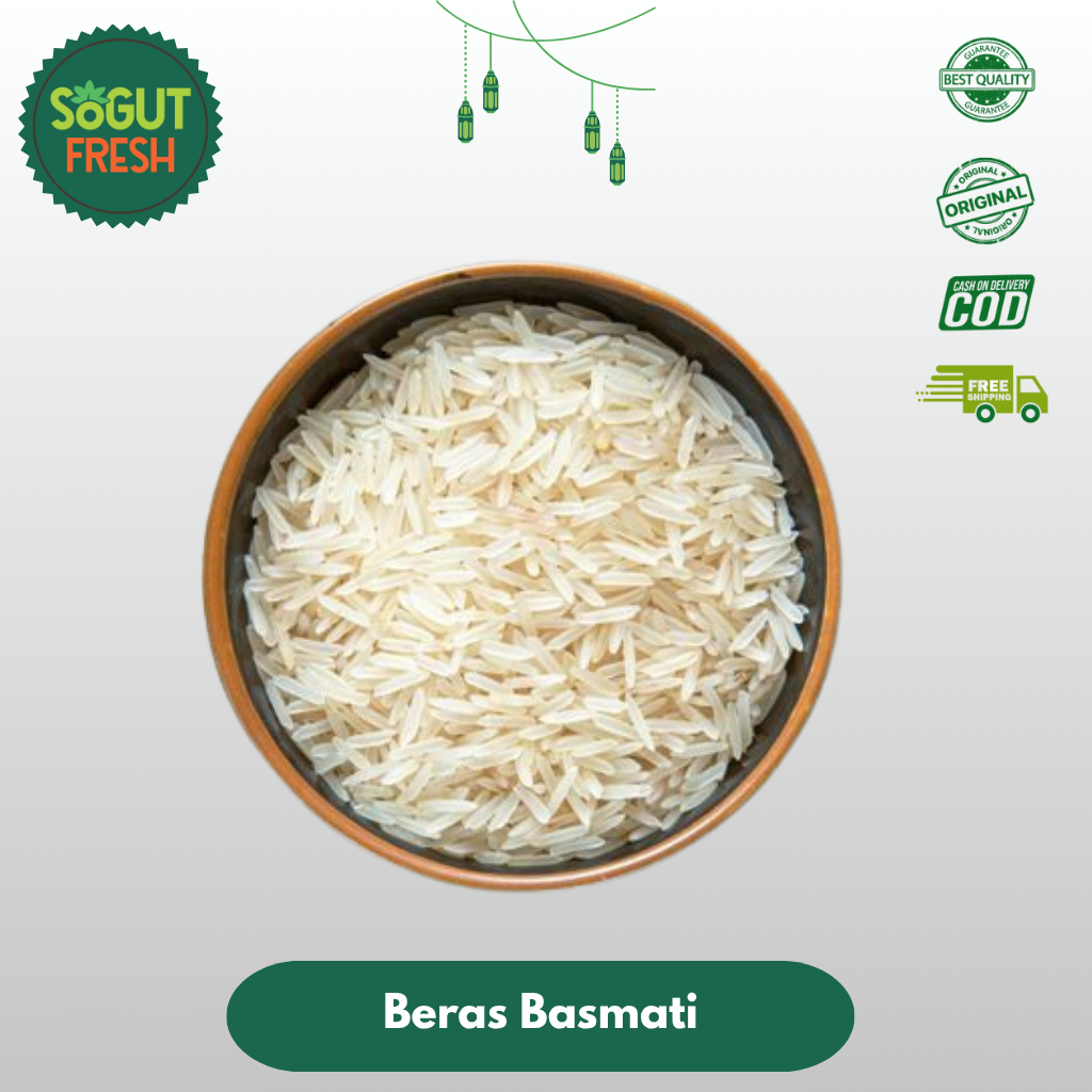 

Sogut Fresh Beras Basmati Cocok Untuk Nasi Kebuli