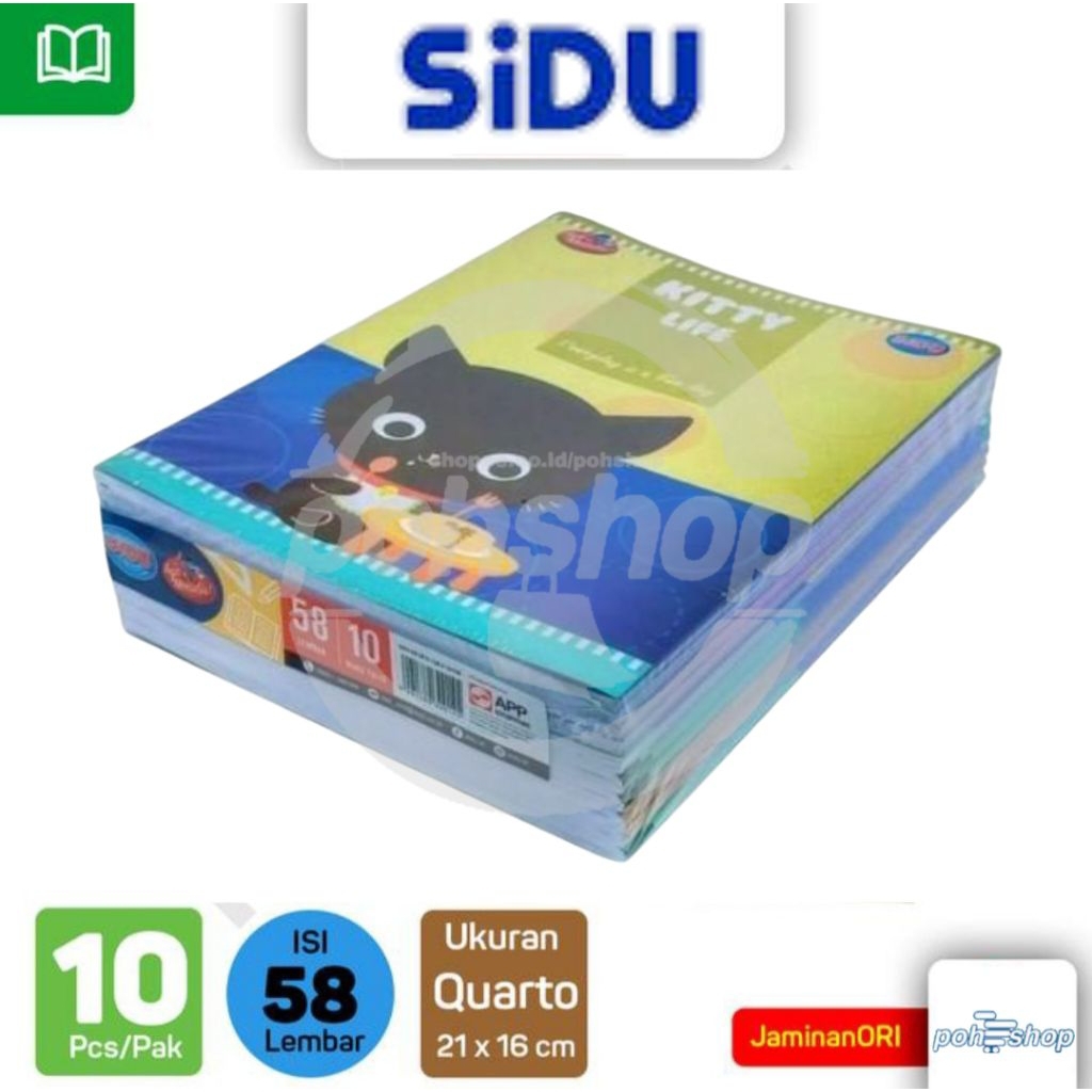 

Sinar Dunia Buku Tulis Sekolah 58 Lembar per pak