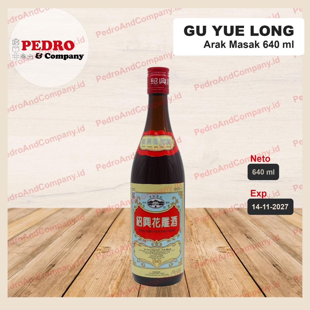 

Gu yue long shan shao hsing hua tiao chiew 640 ml - arak masak chinese