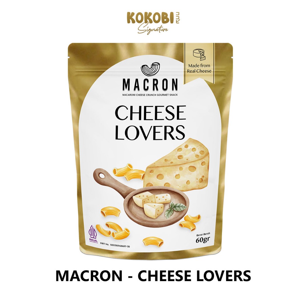 

MACRON - Gourmet Snack Cheese Crunch - Cheese Lovers