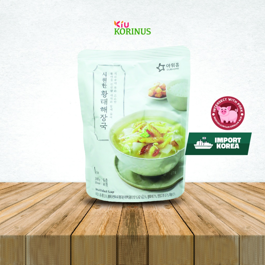 

FROZEN DRIED POLLACK SOUP