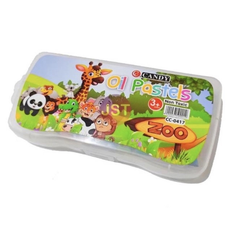 

CRAYON OIL PASTELS - KRAYON MURAH 12 WARNA TOXIC FREE BEBAS RACUN