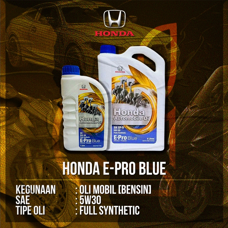 Oli Mobil Honda E-Pro Blue