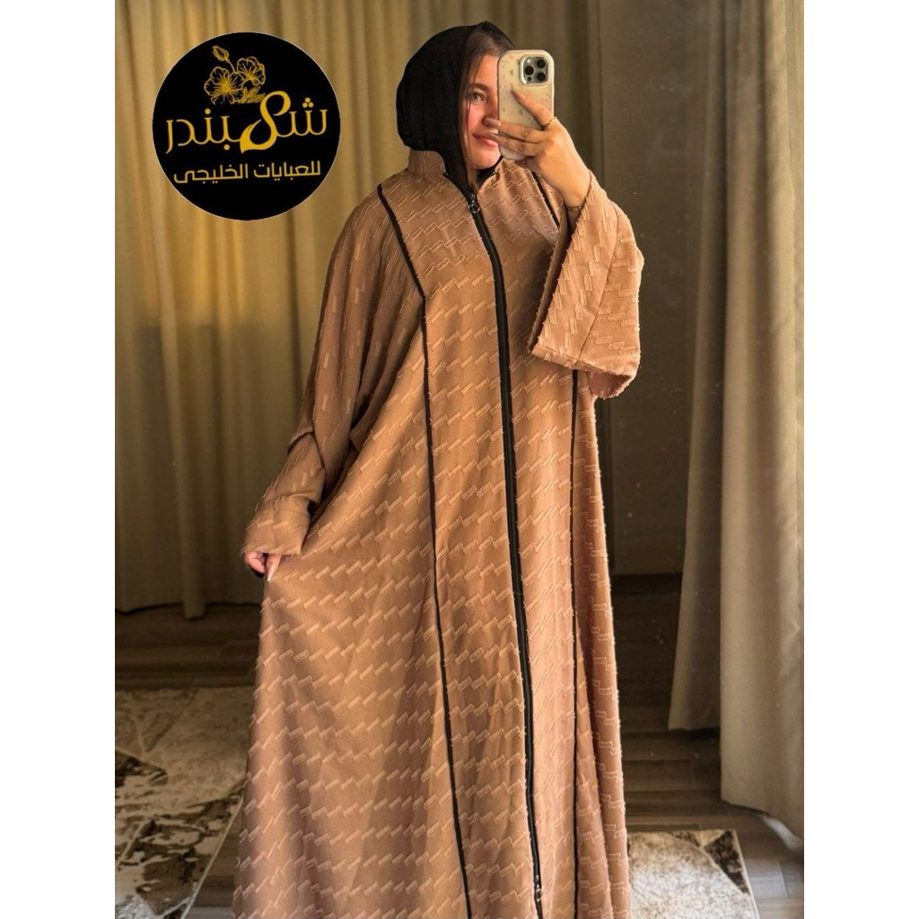 Abaya Kaftan Wanita Dewasa Mesir Free Pashmina original Premium