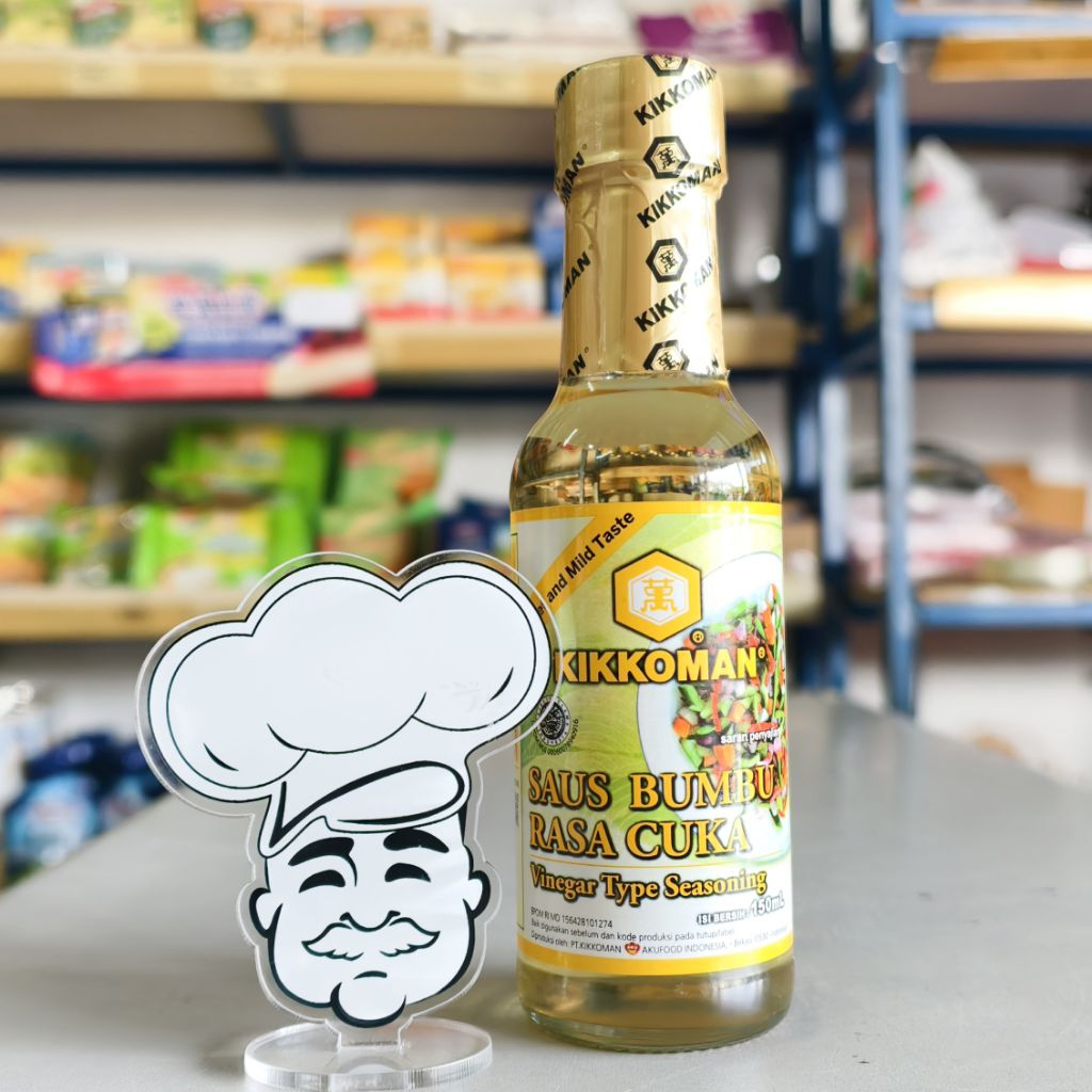 

Kikkoman Saus Bumbu Rasa Cuka 150Ml / Kikkoman Vinegar Type Seasoning / Kikkoman Saus Cuka Jepang Sushi / Kikkoman Cuka Sushi