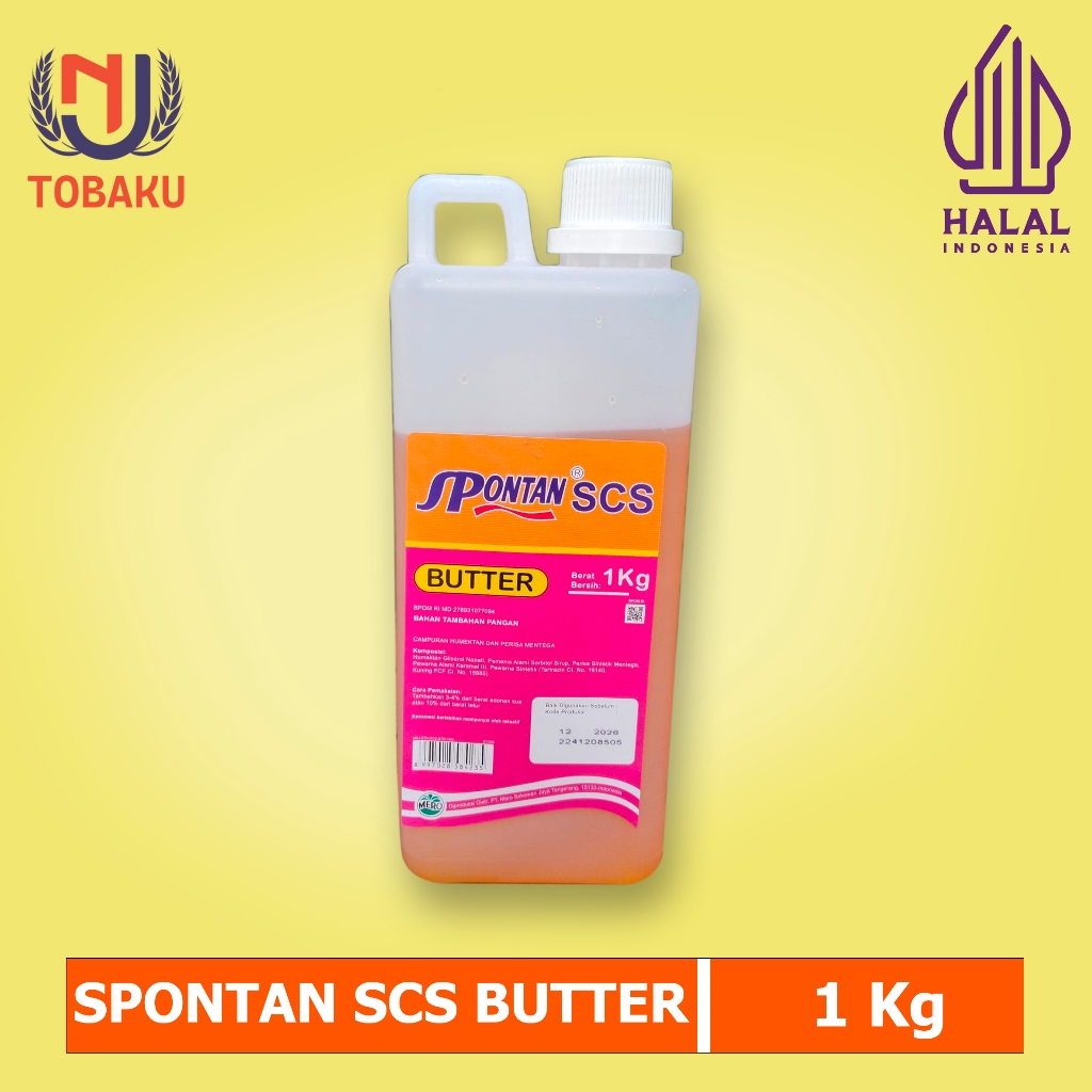 

Spontan SCS Butter/ Wysman Cake Softener Pelembut Kue & Martabak 1kg Kemasan baru