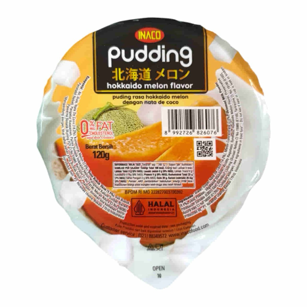 

INACO PUDING RASA HOKKAIDO MELON CUP 120 gram