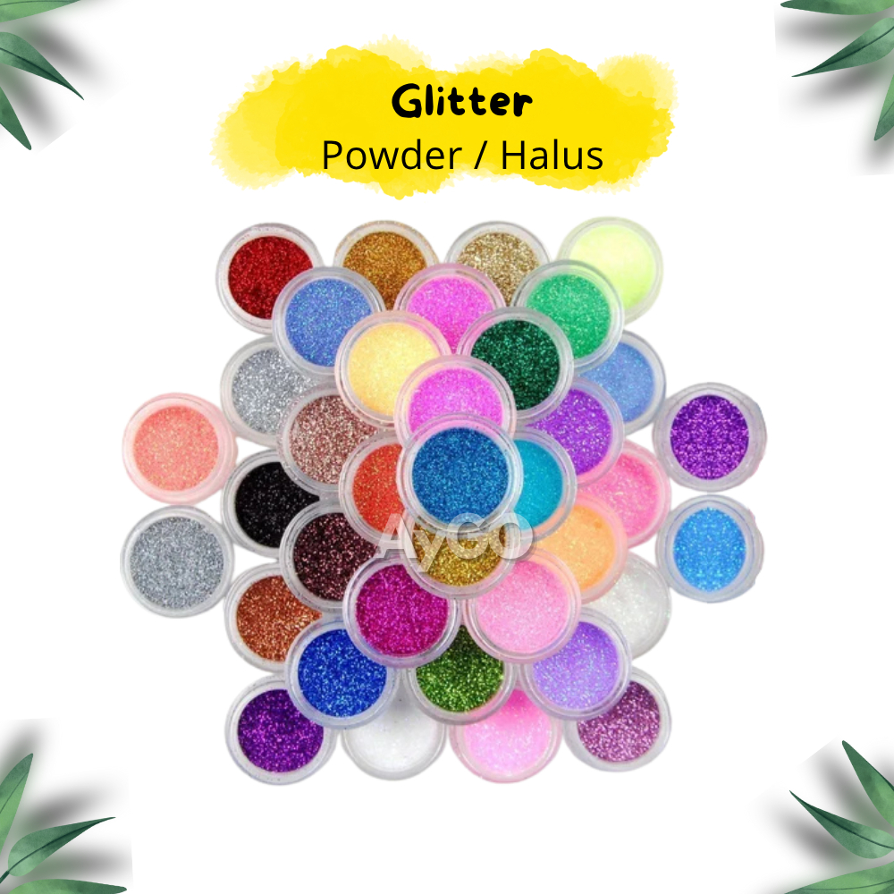 GLITTER BUBUK / GLITTER POWDER / GLITTER HOLOGRAM / SERBUK GLITER