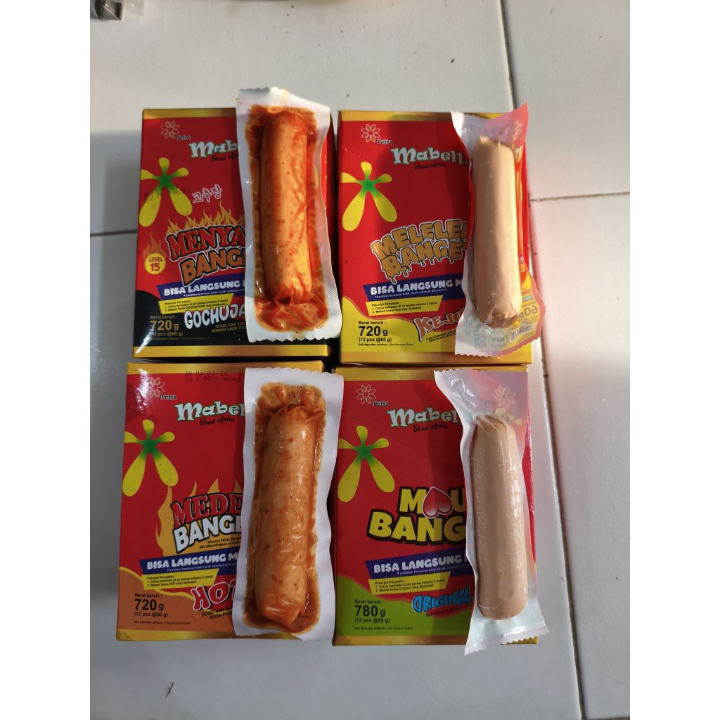 

Sosis Mabell Siap Makan 1Box isi 12Pcs