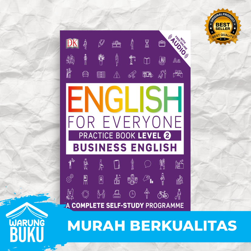 

ENGLISH FOR EVERYONE LEVEL 2 BUSINESS ENGLISH COURSE BOOK + PRACTICE BOOK A4