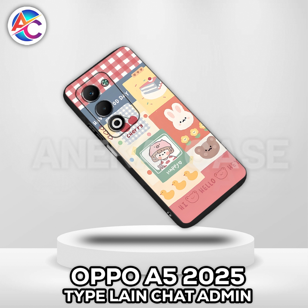 AC52-Case OPPO A5-Motif CEWEK-Softcase OPPO A5-Casing OPPO A5-Silikon OPPO A5