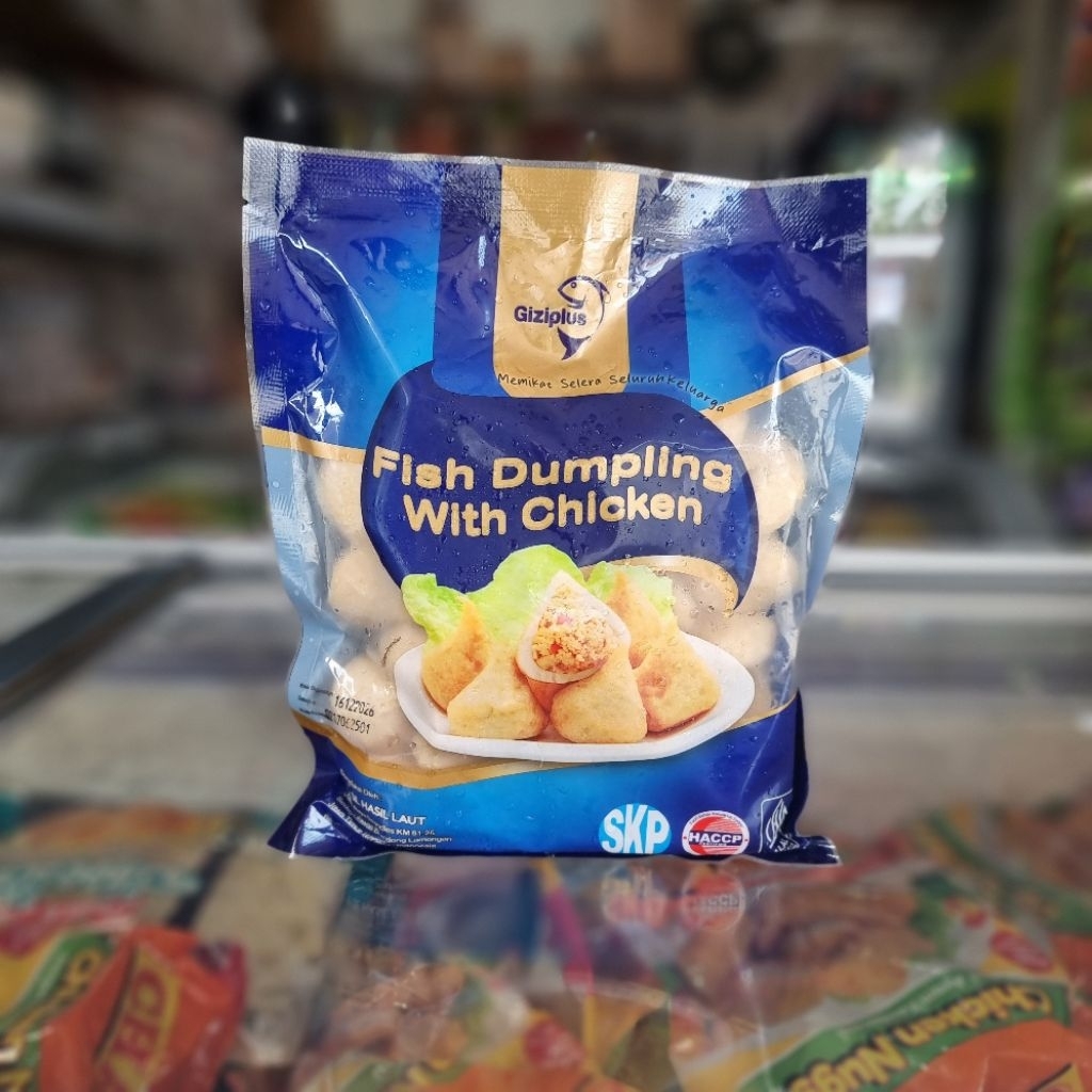 

Giziplus Dumpling Ikan Isi Ayam 500g
