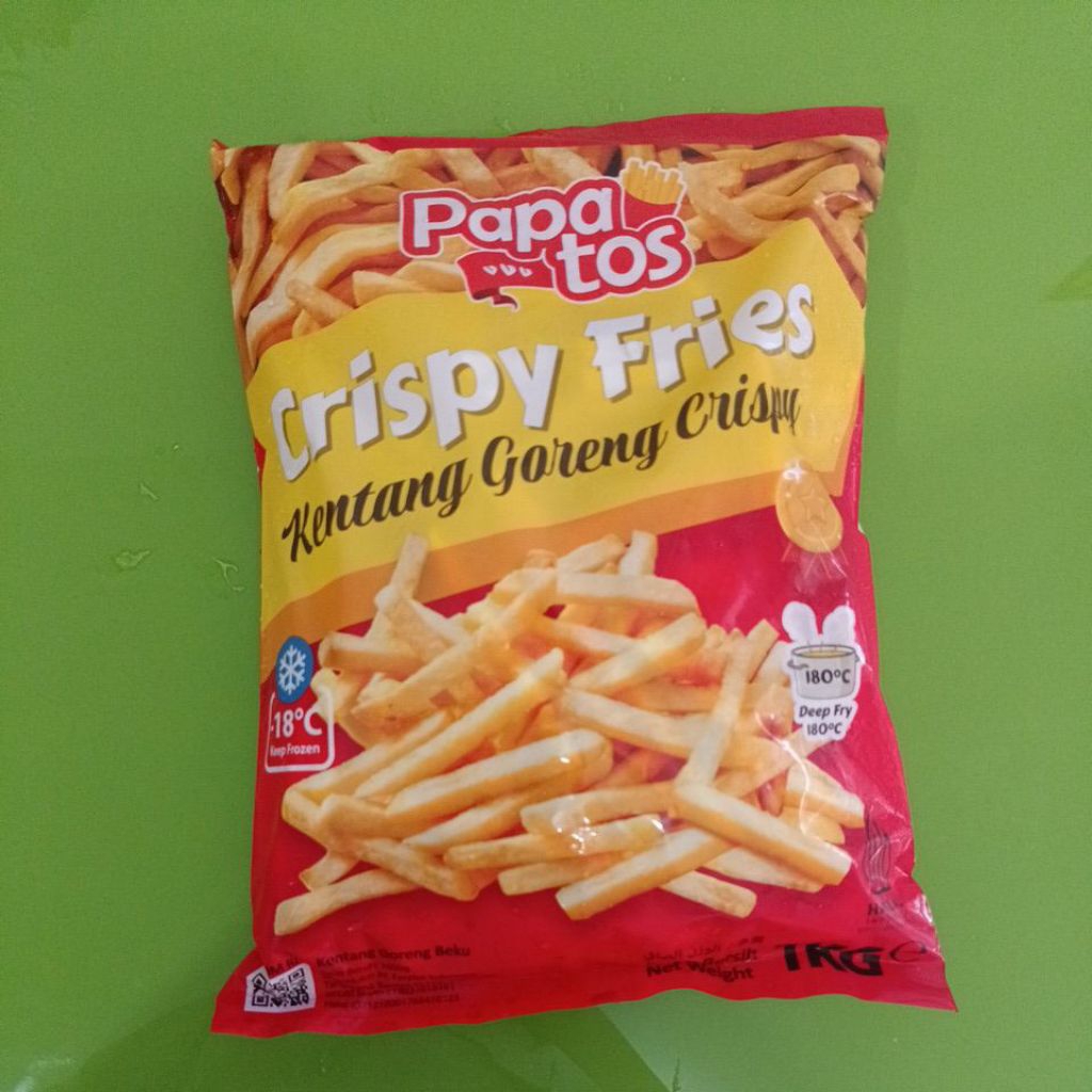 

Kentang goreng crispy Papatos 1kg
