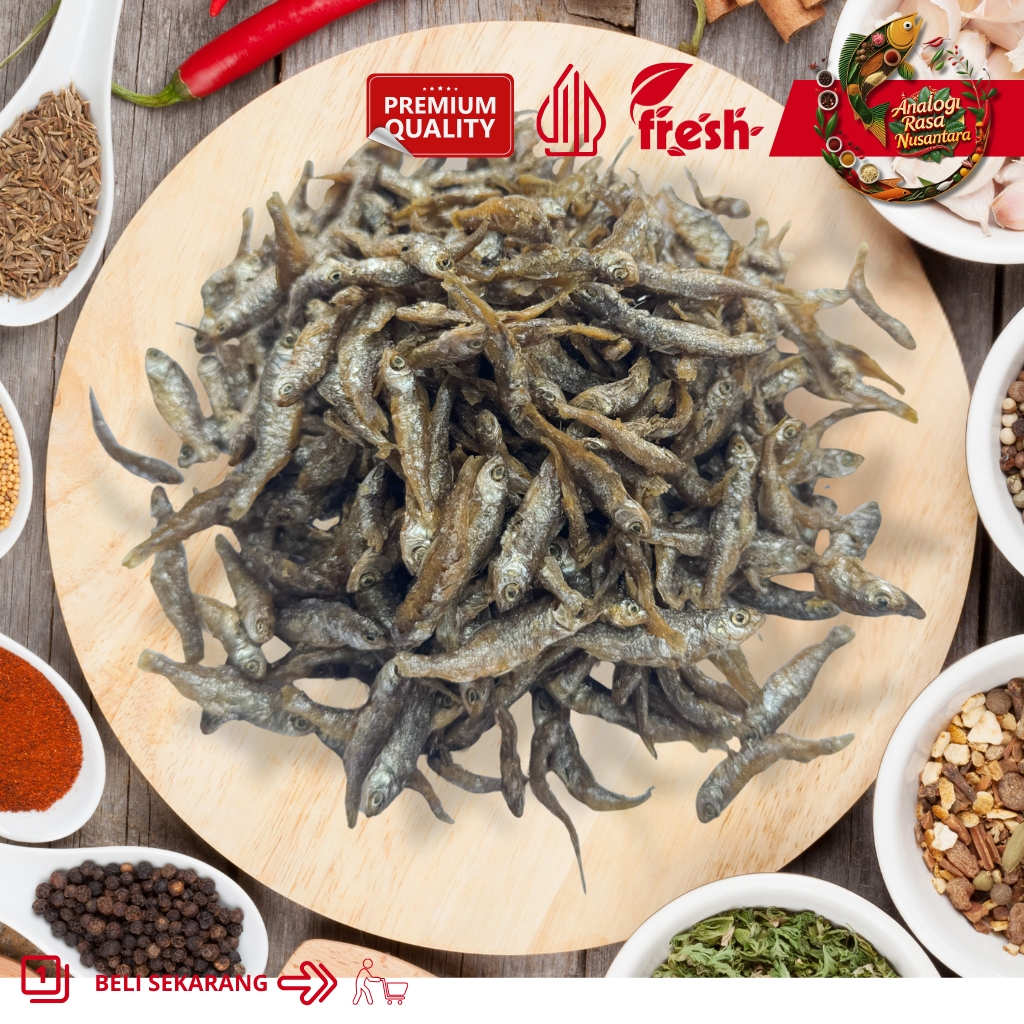 

Ikan Bilis Asli Danau Singkarak | 250gr - 1000gr | Ikan Premium