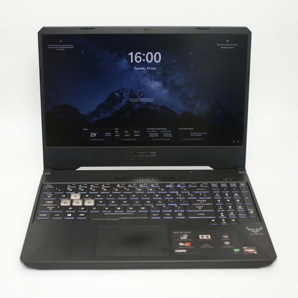 Laptop ASUS TUF Gaming FX505DT – Ryzen 5 + GTX1650