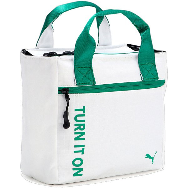 Tas Puma  Golf Shield Round Tote 02 Bright White/Archive Green 090439 02