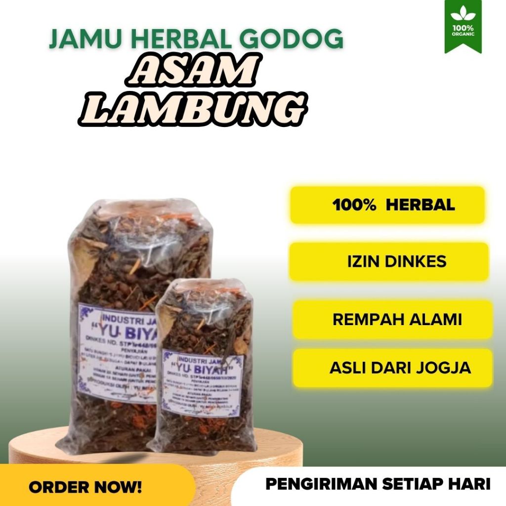 

Jamu Herbal Asam Lambung/ Jamu Godog/ Jamu Rebus Paling Ampuh