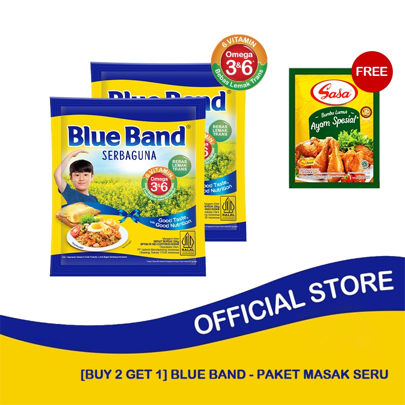 

[Buy 2 Get 1] Blue Band - Paket Masak Seru