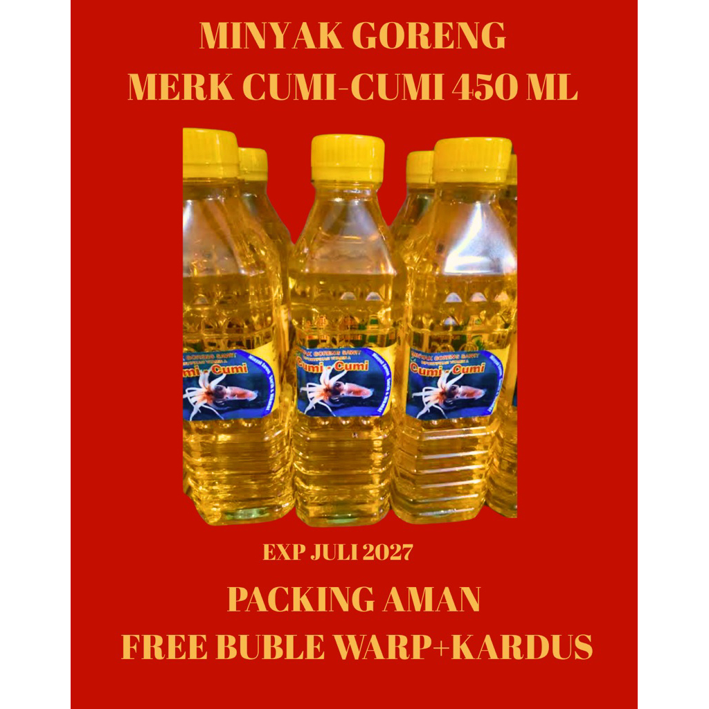 

Minyak Goreng Murah Merk Cumi Cumi 450 ml