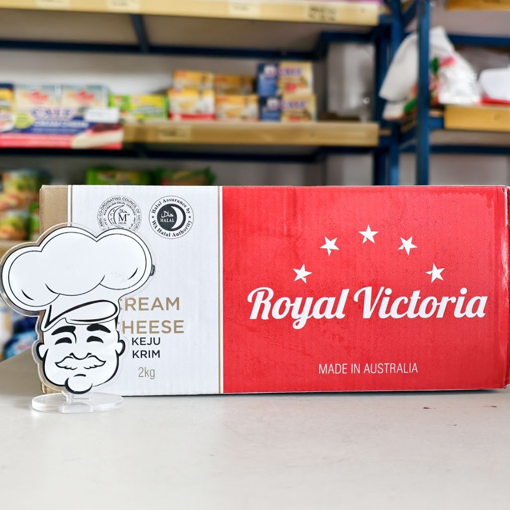 

Royal Victoria Cream Cheese 2Kg / Creamcheese Royal Victoria / Keju Cream Cheese / Keju Krim