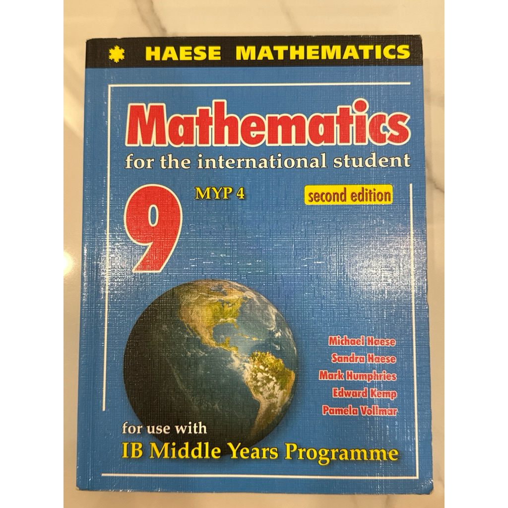 Buku Haese Mathematics 9 Second Edition