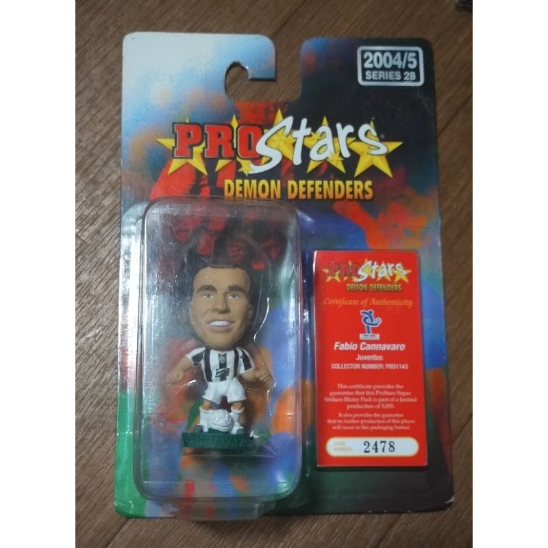 Fabio Cannavaro Juventus 2004/05 Series 28 Corinthian ProStars figure