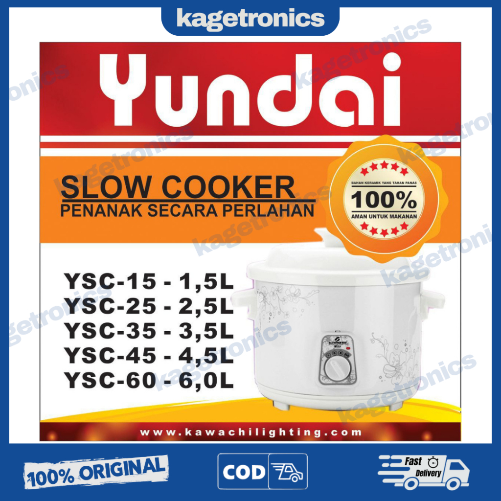 Yundai Slow Cooker – Penanak Secara Perlahan