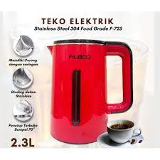 Teko Listik / Kettle Fleco F 725 Kapasitas 2,3 Liter
