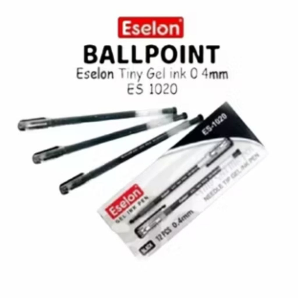 

#Qreinashop Bolpoin Eselon ES-1020 0.4MM