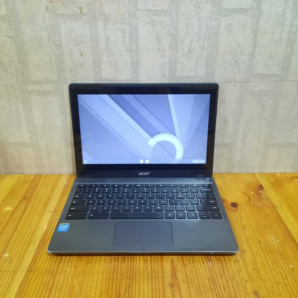LAPTOP SECOND,Acer Chromebook C720 Ringan, Slim, Grey