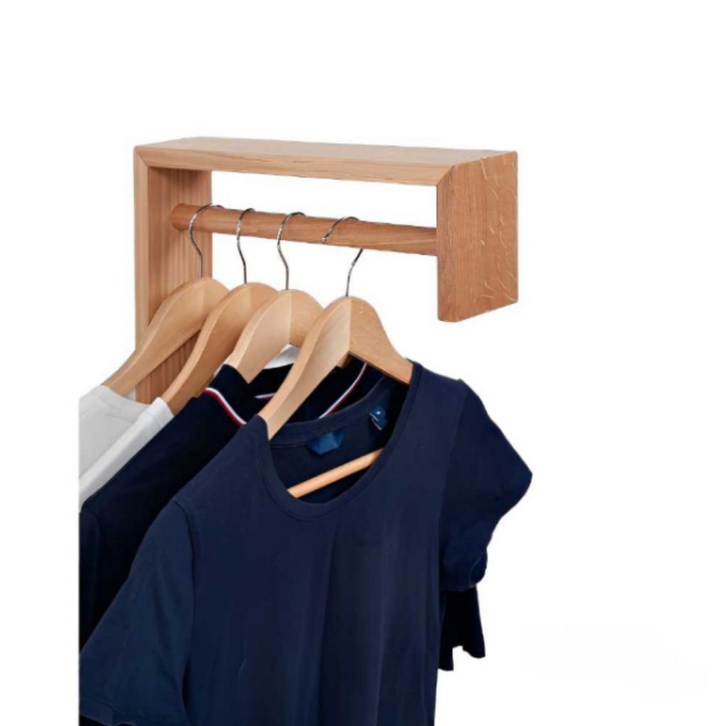 Ladder Hanger Gantungan Baju Kayu/Gantungan Baju Kayu Aesthetic/Gantungan Baju Kayu Minimalis
