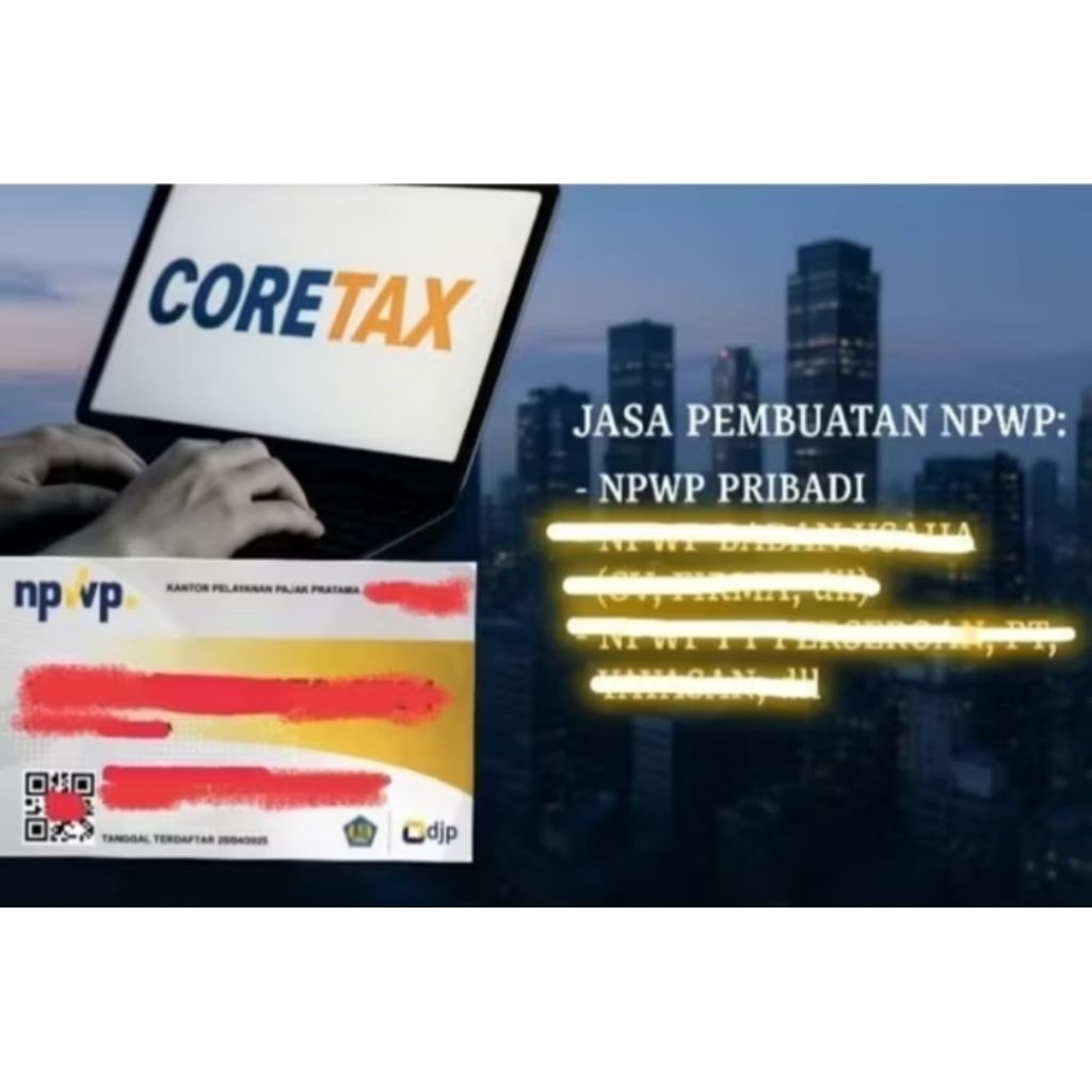 

coretax / npwp pribadi /