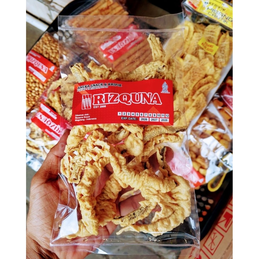 

Keripik belut renyah gak keras