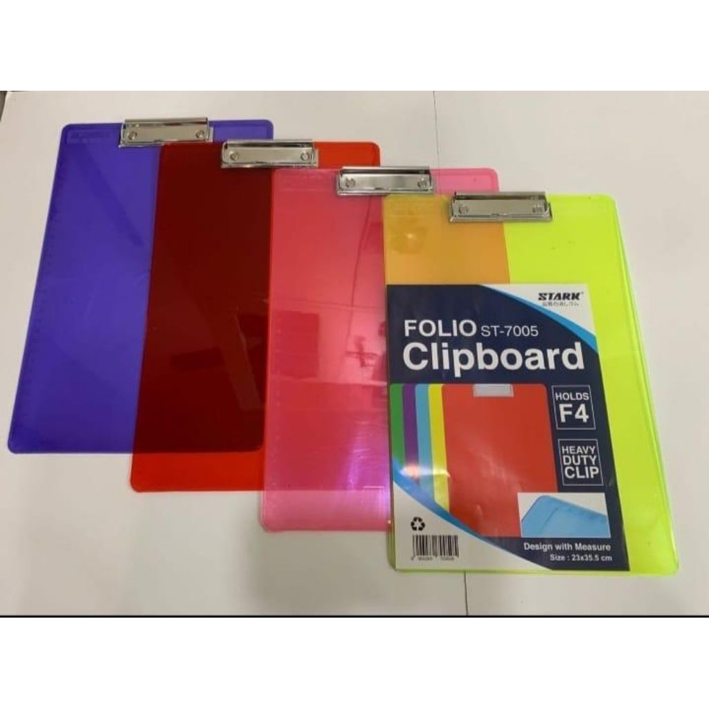 papan jalan papan ujian STARK bening trans 1pcs