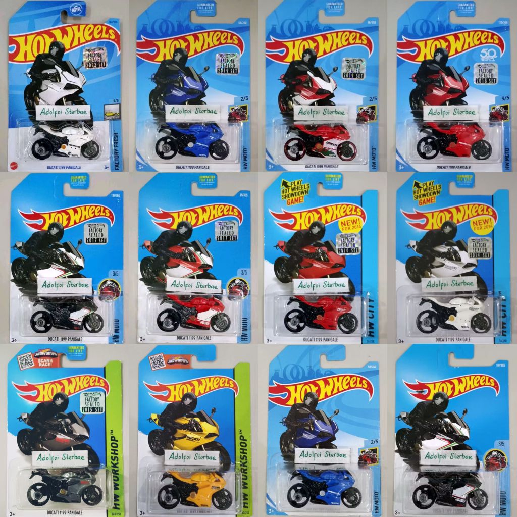 hotwheels hot wheels ducati 1199 panigale factory sealed hw moto hw city hw workshop motor ducati co