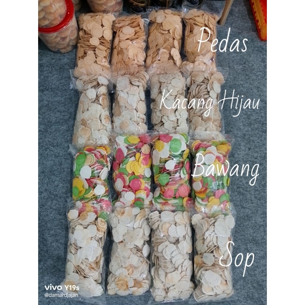 

OPAK MINI KHAS GRESIK OPAK MINI RAINBOW SOP KACANG HIJAU PEDAS KEMASAN 250GR