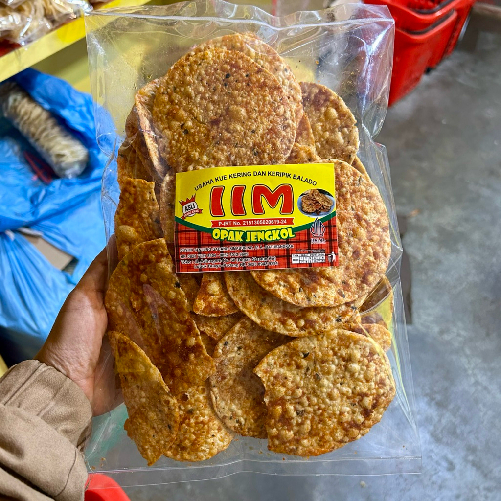 

IIM DAKAK DAKAK | Opak Jengkol | Opak Jengkol Balado 250 gr