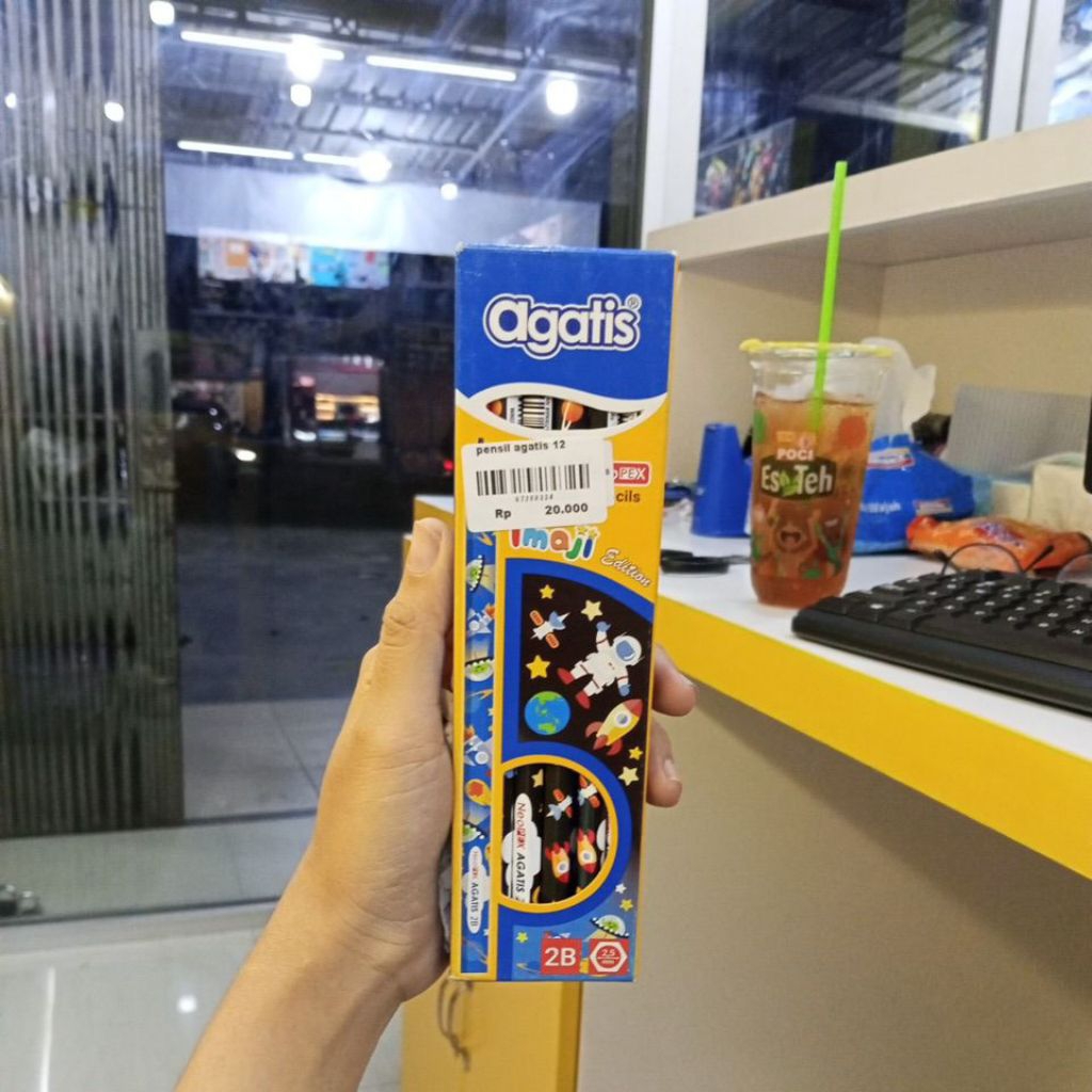 

Pensil Agatis 12pcs lucu