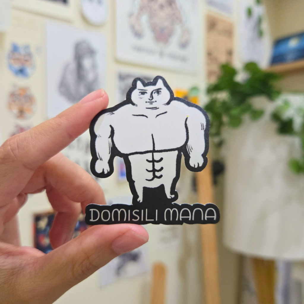 

ᗪOᗰIՏIᒪI ᗰᗩᑎᗩ - WATERPROOF Vinyl Sticker