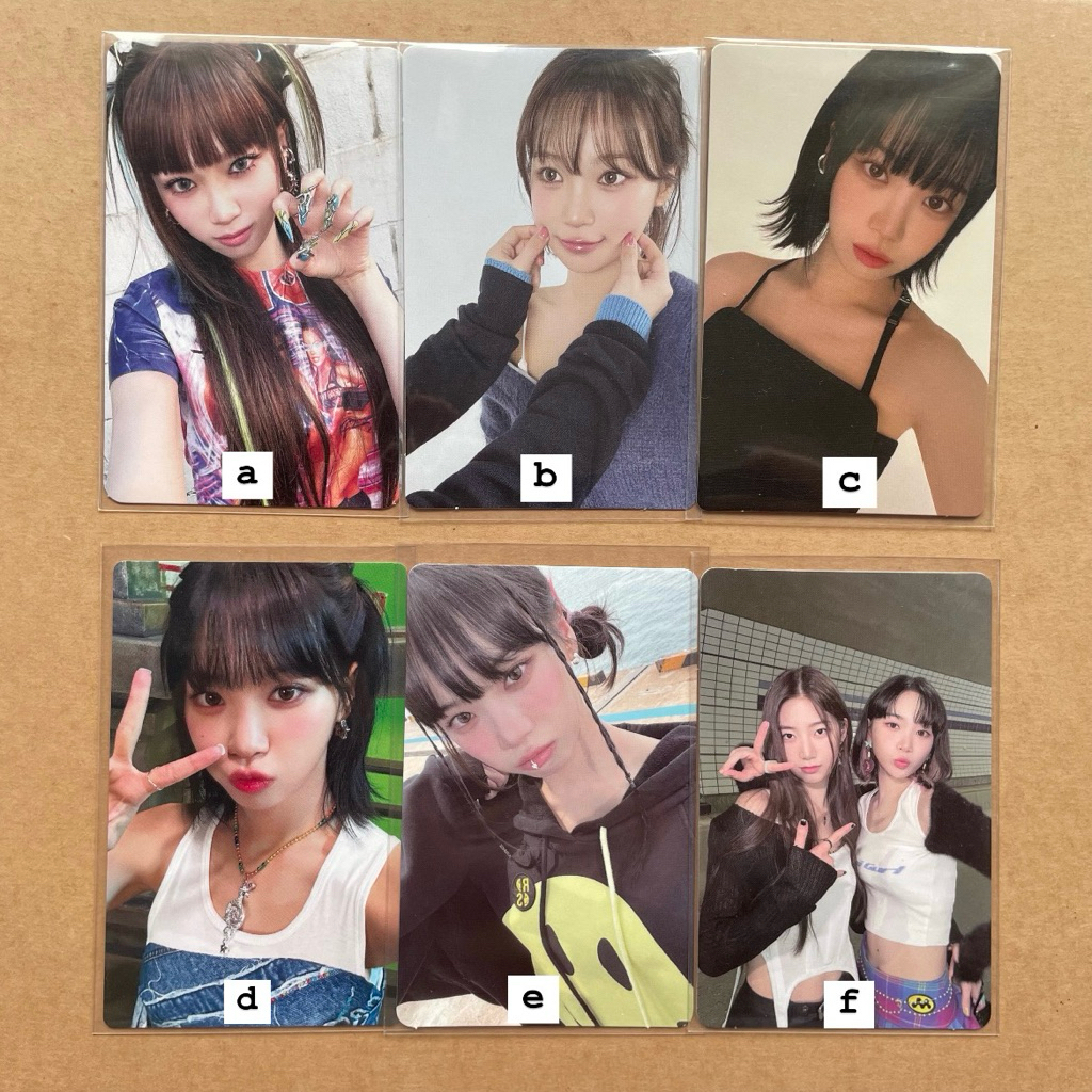 [ready stock] photocard le sserafim chaewon – antifragile unit compact unforgiven japan crazy hot we