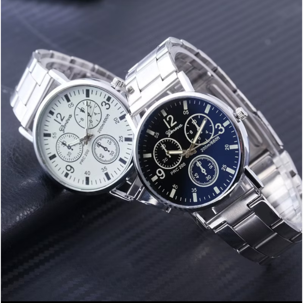 Geneva Jam Tangan Pria Sporty fashion