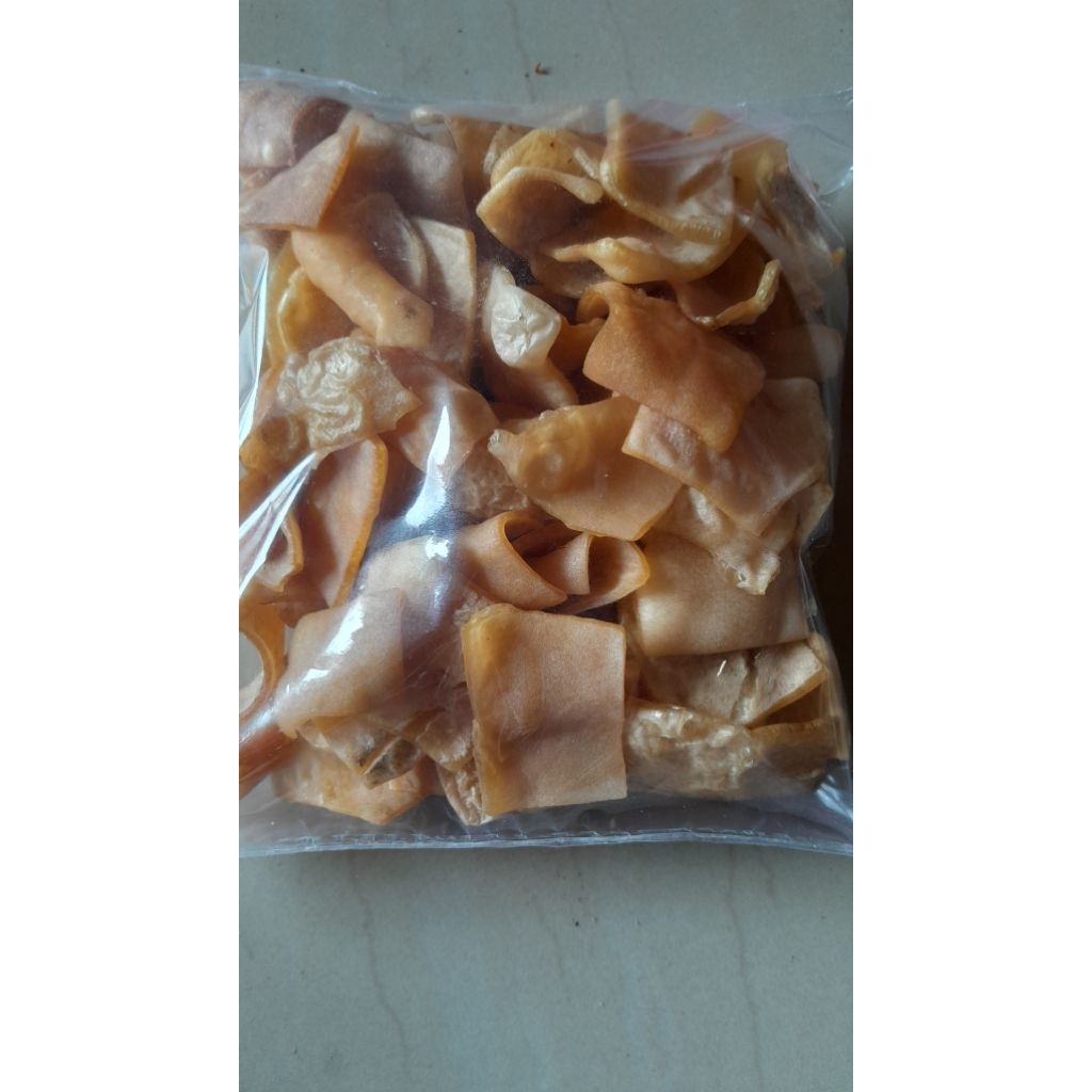 

krupuk kulit rambak mentah 250gram/krupuk kulit sapi