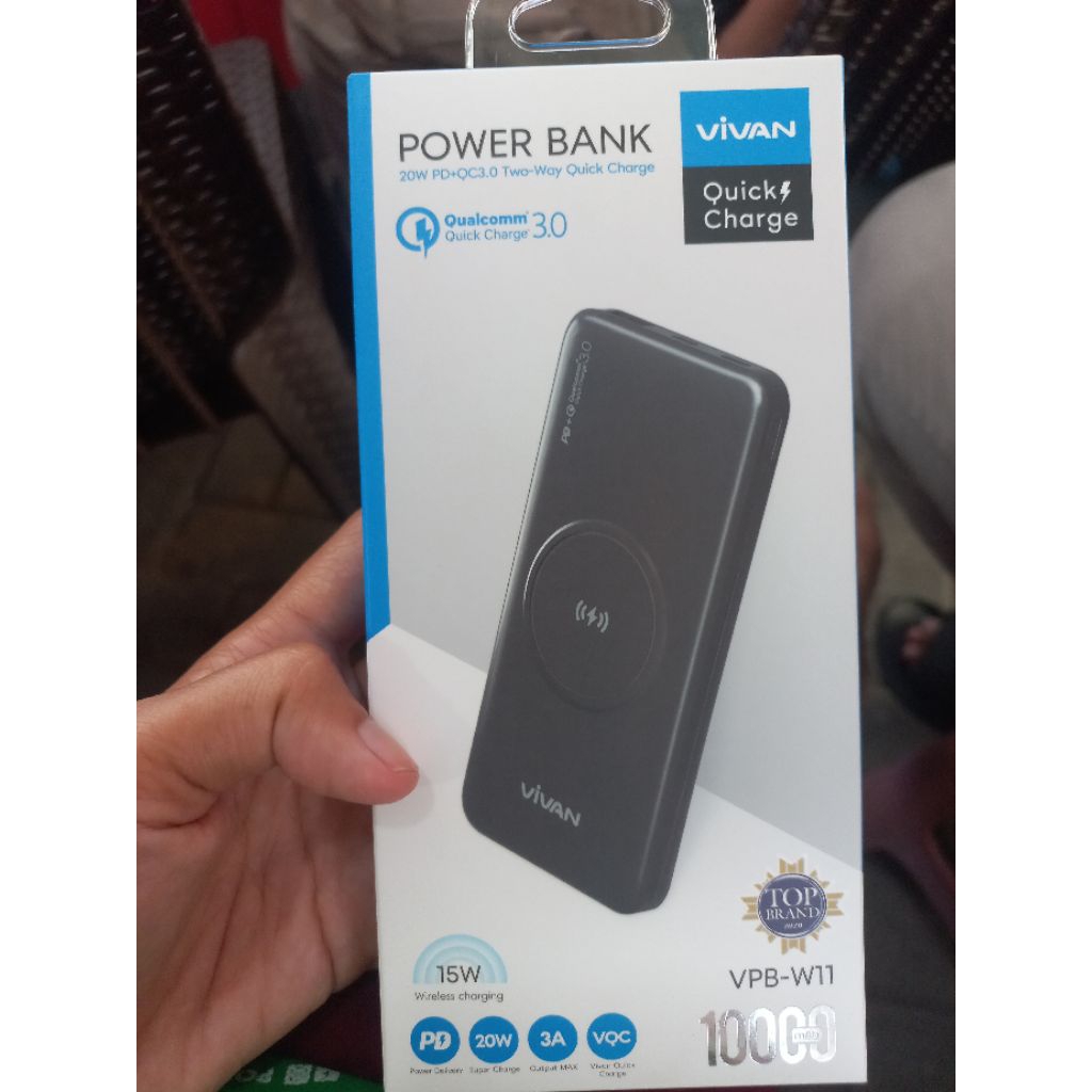 POWER BANK VIVAN 10000 MAh