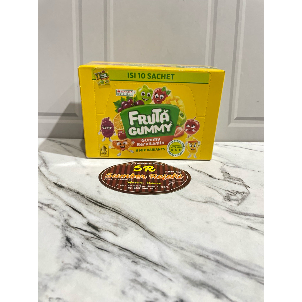 

FRUTTA GUMMY BERAT 250 Gram